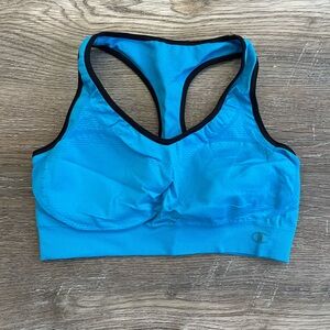 Champion Women's Vibrant Blue Sports Bra EUC size S